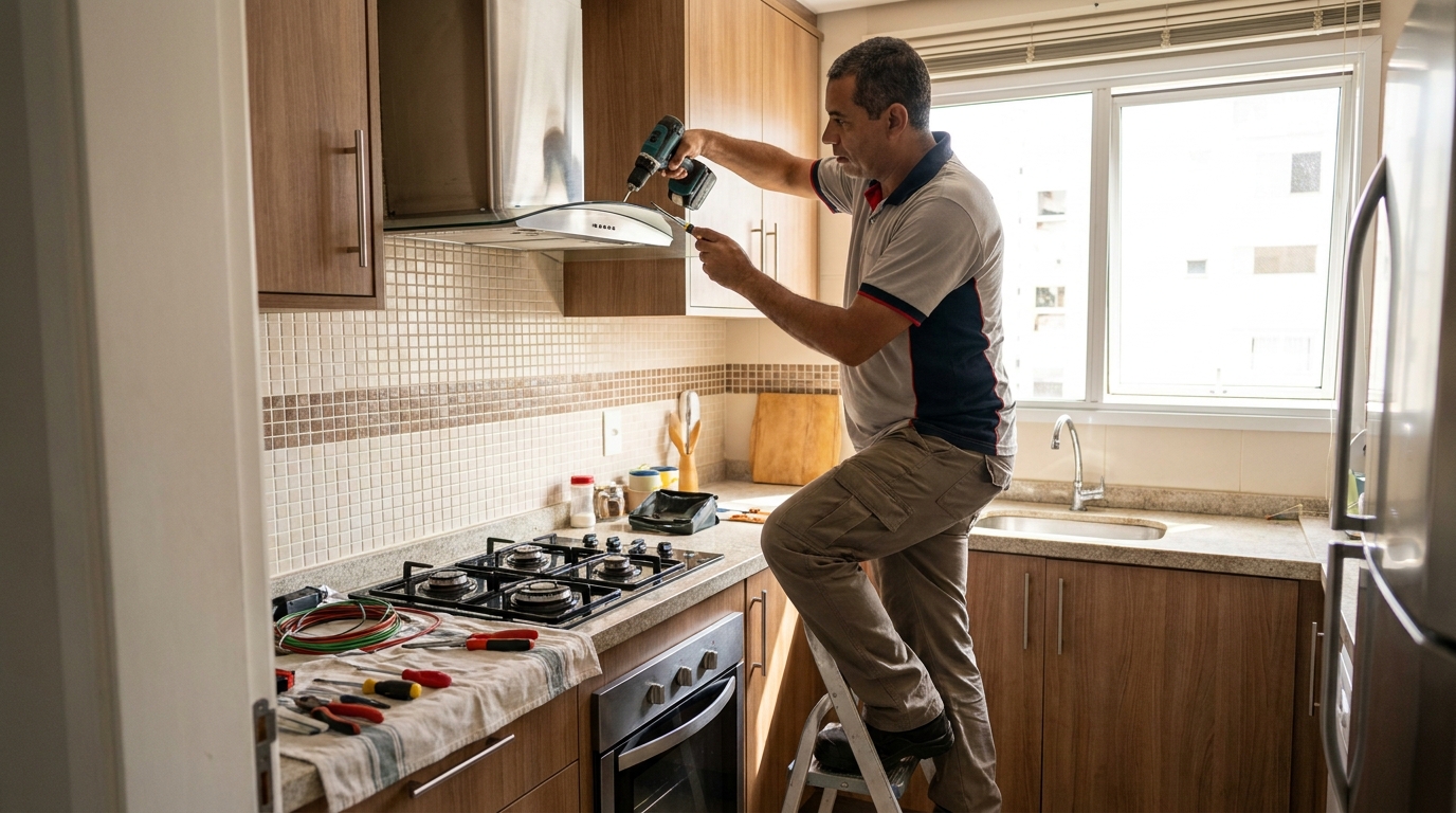 Instalação de Exaustor em Passo Fundo‑RS