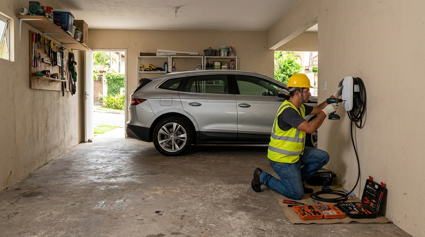 Instalação em Garagem ou Condomínio em Passo Fundo‑RS